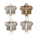 Zinc Alloy Butterfly Charm Pendant No.957117 for DIY Necklace Bracelet Jewelry Making view 4