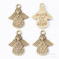 Zinc Alloy Angel Charm Pendant No.222023 for DIY Necklace Bracelet Jewelry Making view 3