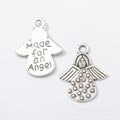 Zinc Alloy Angel Charm Pendant No.222023 for DIY Necklace Bracelet Jewelry Making view 2
