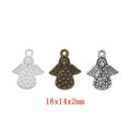 Zinc Alloy Angel Charm Pendant No.222023 for DIY Necklace Bracelet Jewelry Making view 1