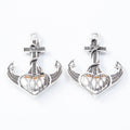 Zinc Alloy Anchor Charm Pendant No.377230 for DIY Necklace Bracelet Jewelry Making view 3