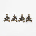 Zinc Alloy Person Charm Pendant No.591397 for DIY Necklace Bracelet Jewelry Making view 2