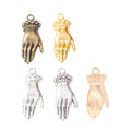 Zinc Alloy Hand Charm Pendant No.329688 for DIY Necklace Bracelet Jewelry Making view 5