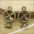 Zinc Alloy Electric Fan Charm Pendant for DIY Necklace Bracelet Jewelry Making view 4