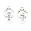 Zinc Alloy Electric Fan Charm Pendant for DIY Necklace Bracelet Jewelry Making view 3