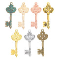 Zinc Alloy Key Charm Pendant No.889521 for DIY Necklace Bracelet Jewelry Making view 5