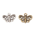 Zinc Alloy Butterfly Charm Pendant No.394636 for DIY Necklace Bracelet Jewelry Making view 4