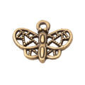 Zinc Alloy Butterfly Charm Pendant No.394636 for DIY Necklace Bracelet Jewelry Making view 2