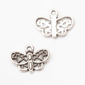 Zinc Alloy Butterfly Charm Pendant No.394636 for DIY Necklace Bracelet Jewelry Making view 3