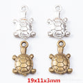 Zinc Alloy Turtle Charm Pendant No.638565 for DIY Necklace Bracelet Jewelry Making view 1
