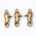 Zinc Alloy Seahorse Charm Pendant No.927363 for DIY Necklace Bracelet Jewelry Making view 3