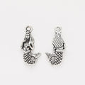 Zinc Alloy Mermaid Charm Pendant No.044816 for DIY Necklace Bracelet Jewelry Making view 3