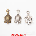 Zinc Alloy Turtle Charm Pendant No.744063 for DIY Necklace Bracelet Jewelry Making view 1