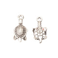 Zinc Alloy Turtle Charm Pendant No.744063 for DIY Necklace Bracelet Jewelry Making view 2