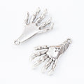 Zinc Alloy Hand Charm Pendant No.215238 for DIY Necklace Bracelet Jewelry Making view 4