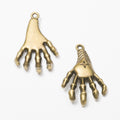Zinc Alloy Hand Charm Pendant No.215238 for DIY Necklace Bracelet Jewelry Making view 3