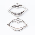 Zinc Alloy Lips Charm Pendant for DIY Necklace Bracelet Jewelry Making view 4