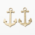 Zinc Alloy Anchor Charm Pendant No.284976 for DIY Necklace Bracelet Jewelry Making view 3