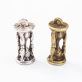 Zinc Alloy Hourglass Charm Pendant for DIY Necklace Bracelet Jewelry Making view 1