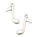 Zinc Alloy Music Note Charm Pendant No.651776 for DIY Necklace Bracelet Jewelry Making view 3