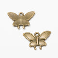 Zinc Alloy Butterfly Charm Pendant No.869755 for DIY Necklace Bracelet Jewelry Making view 2