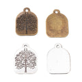 Zinc Alloy Tree Charm Pendant No.551848 for DIY Necklace Bracelet Jewelry Making view 4
