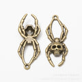 Zinc Alloy Spider Skull Charm Pendant for DIY Necklace Bracelet Jewelry Making view 2