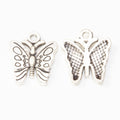Zinc Alloy Butterfly Charm Pendant No.693790 for DIY Necklace Bracelet Jewelry Making view 3