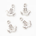 Zinc Alloy Bird Charm Pendant No.405340 for DIY Necklace Bracelet Jewelry Making view 3