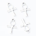 Zinc Alloy Cross Charm Pendant No.493377 for DIY Necklace Bracelet Jewelry Making view 3