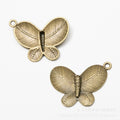 Zinc Alloy Butterfly Charm Pendant No.787576 for DIY Necklace Bracelet Jewelry Making view 2
