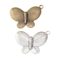 Zinc Alloy Butterfly Charm Pendant No.787576 for DIY Necklace Bracelet Jewelry Making view 4
