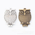 Zinc Alloy Owl Charm Pendant No.278005 for DIY Necklace Bracelet Jewelry Making view 1