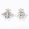 Zinc Alloy Bee Charm Pendant No.020868 for DIY Necklace Bracelet Jewelry Making view 2
