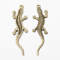 Zinc Alloy Gecko Charm Pendant No.236032 for DIY Necklace Bracelet Jewelry Making view 2