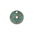 Zinc Alloy Coin Charm Pendant No.962530 for DIY Necklace Bracelet Jewelry Making view 2