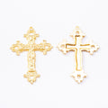 Zinc Alloy Cross Charm Pendant No.039146 for DIY Necklace Bracelet Jewelry Making view 4