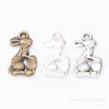 Zinc Alloy Rabbit Charm Pendant No.870232 for DIY Necklace Bracelet Jewelry Making view 1