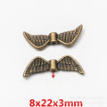 Zinc Alloy Wing Charm Pendant No.953918 for DIY Necklace Bracelet Jewelry Making view 5