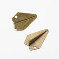 Zinc Alloy Paper Airplane Charm Pendant No.108929 for DIY Necklace Bracelet Jewelry Making view 3