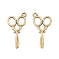 Zinc Alloy Scissors Charm Pendant No.704972 for DIY Necklace Bracelet Jewelry Making view 2