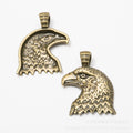 Zinc Alloy Eagle Charm Pendant No.846956 for DIY Necklace Bracelet Jewelry Making view 2