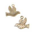 Zinc Alloy Bird Charm Pendant No.534230 for DIY Necklace Bracelet Jewelry Making view 3