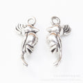 Zinc Alloy Bird Charm Pendant No.558222 for DIY Necklace Bracelet Jewelry Making view 3