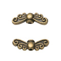 Zinc Alloy Wing Charm Pendant No.596928 for DIY Necklace Bracelet Jewelry Making view 3