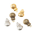 Zinc Alloy Money Bag Charm Pendant No.308681 for DIY Necklace Bracelet Jewelry Making view 5