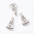 Zinc Alloy Guanyin Charm Pendant No.785832 for DIY Necklace Bracelet Jewelry Making view 2