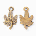 Zinc Alloy Maple Leaf Charm Pendant No.932507 for DIY Necklace Bracelet Jewelry Making view 3