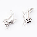 Zinc Alloy High Heel Charm Pendant No.060596 for DIY Necklace Bracelet Jewelry Making view 3