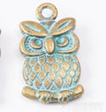 Zinc Alloy Owl Charm Pendant No.071063 for DIY Necklace Bracelet Jewelry Making view 5